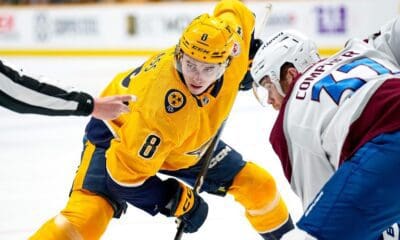 Nashville Predators center Cody Glass