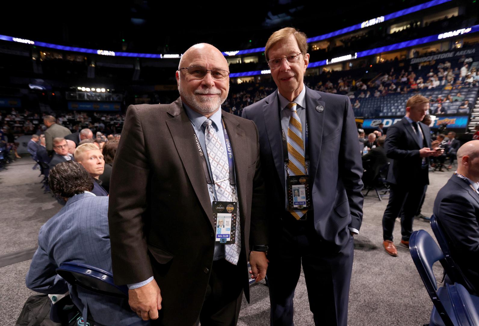 David Poile and Barry Trotz