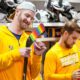 The NHL now allows players to use rainbow colored stick tape